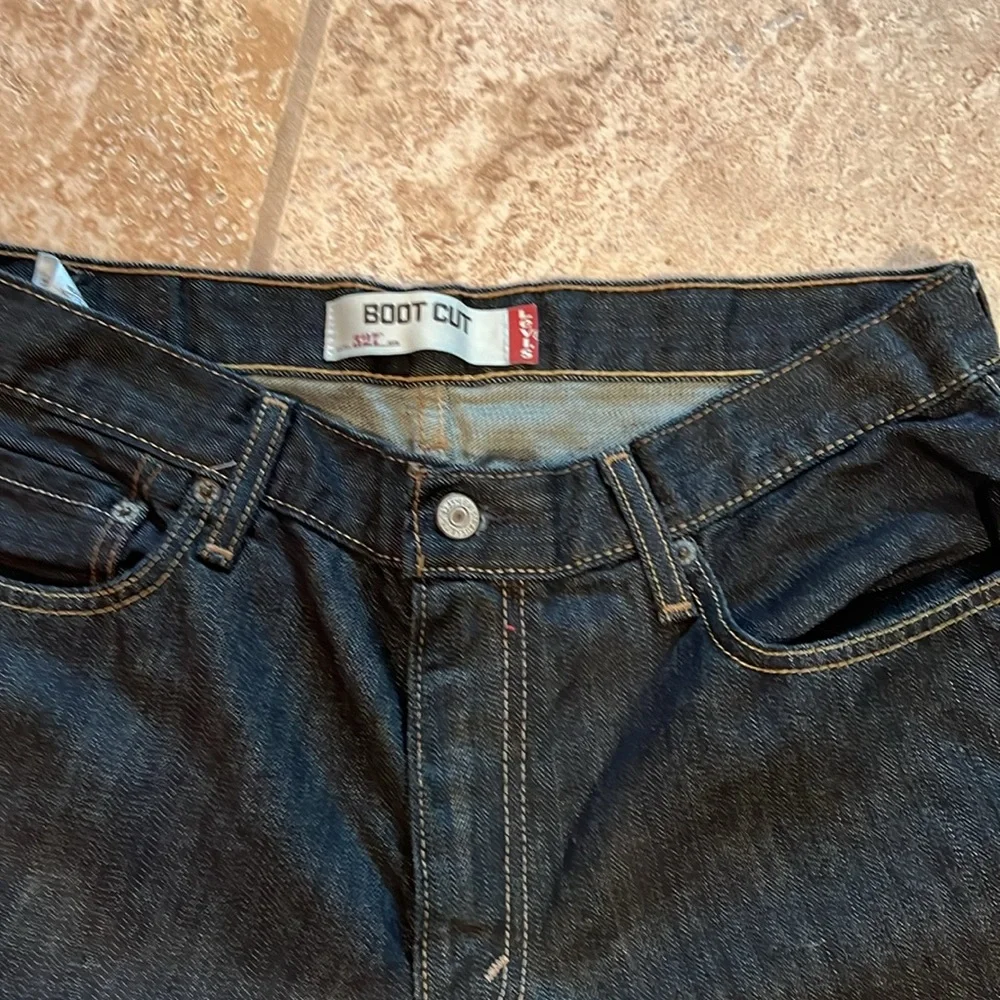 Levi’s Men’s 527 Slim Bootcut Blue Jeans 34 x 36